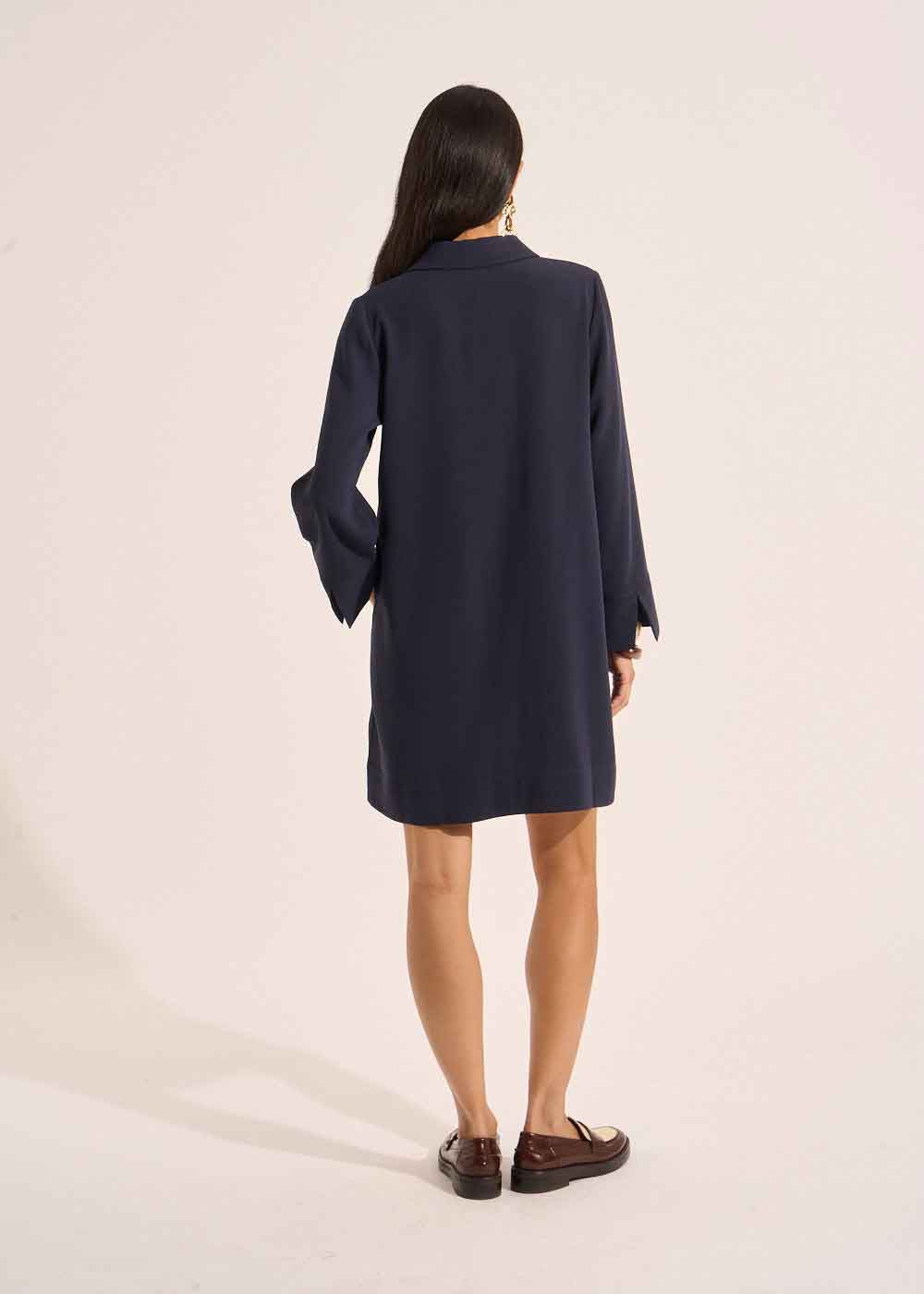 Short dress with long sleeves - Sud Express - 3 - Sud Express