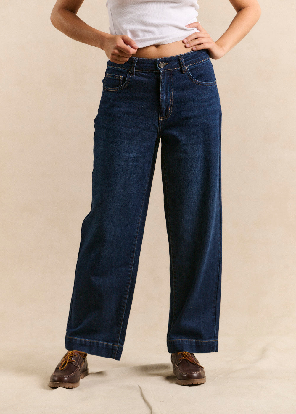 Low-rise boyfriend jeans - Sud Express - 2 - Sud Express