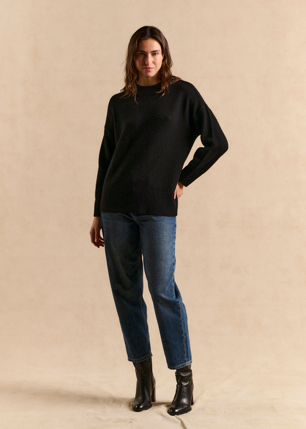 Cashmere crew neck sweater - Sud Express - 4 - Sud Express
