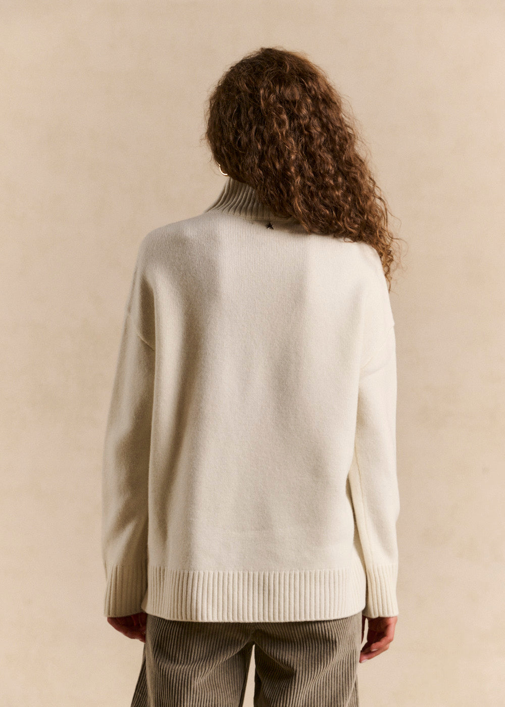 High-necked woollen jumper - Sud Express - 3 - Sud Express