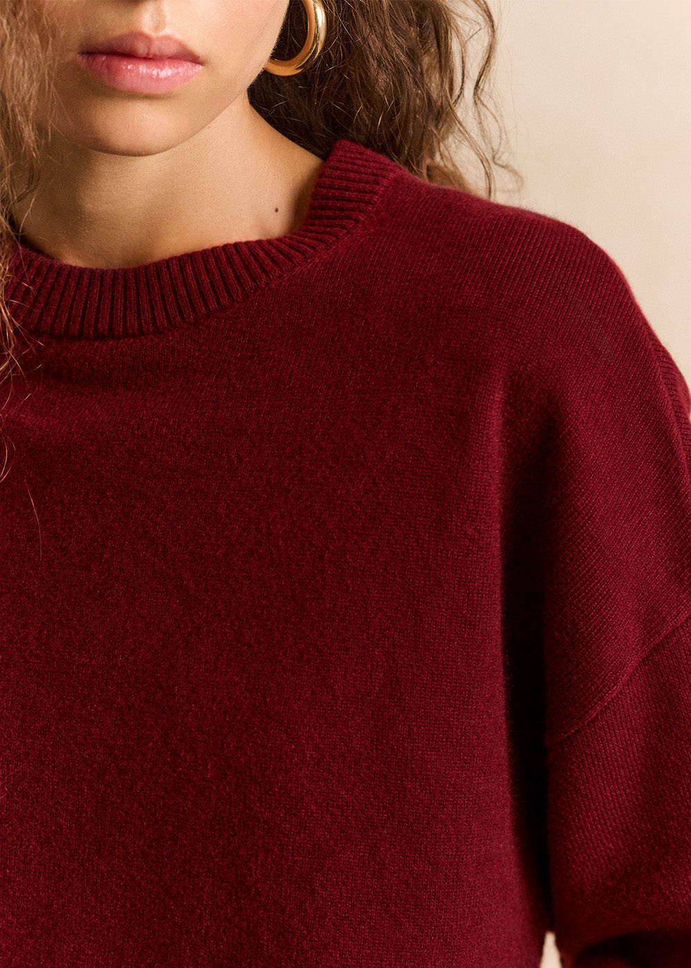 MONPAXE Cropped cashmere sweater  - 2 - Sud Express - Sud Express