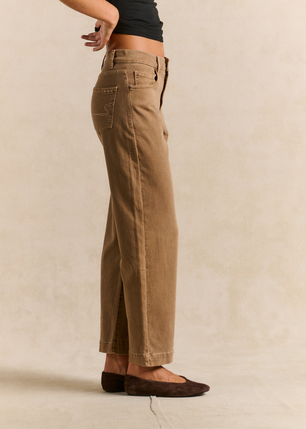 Straight-leg boyfriend jeans - Sud Express - 2 - Sud Express