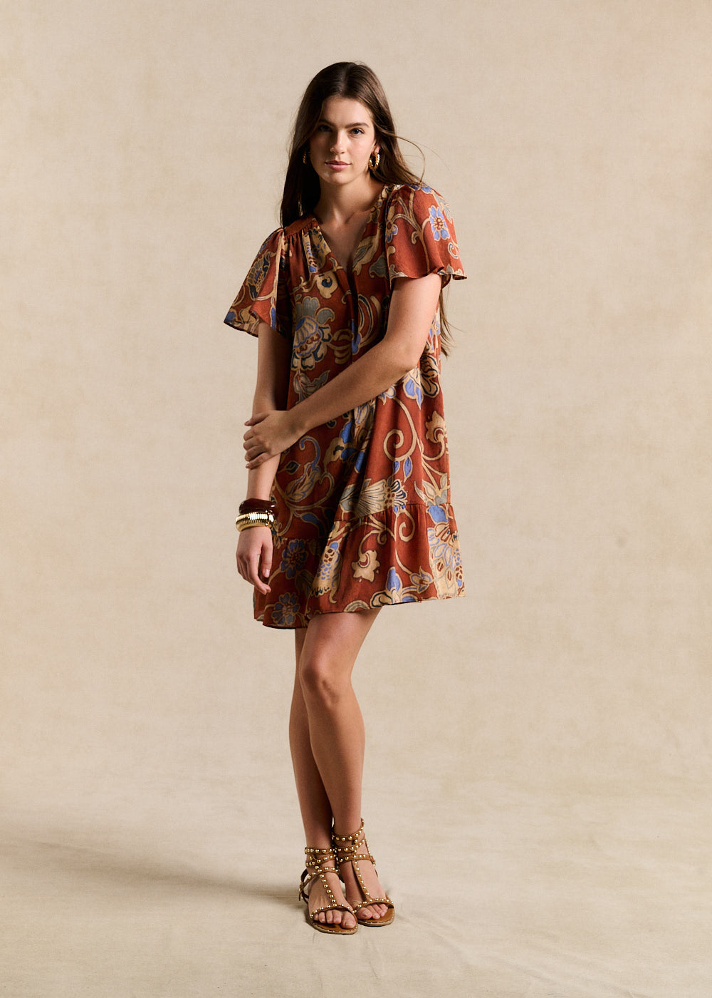 Short Printed Dress - Sud Express - 1 - Sud Express