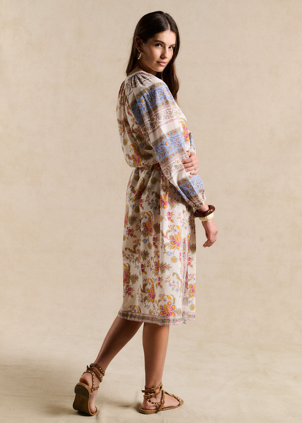 Printed Midi Dress - Sud Express - 3 - Sud Express