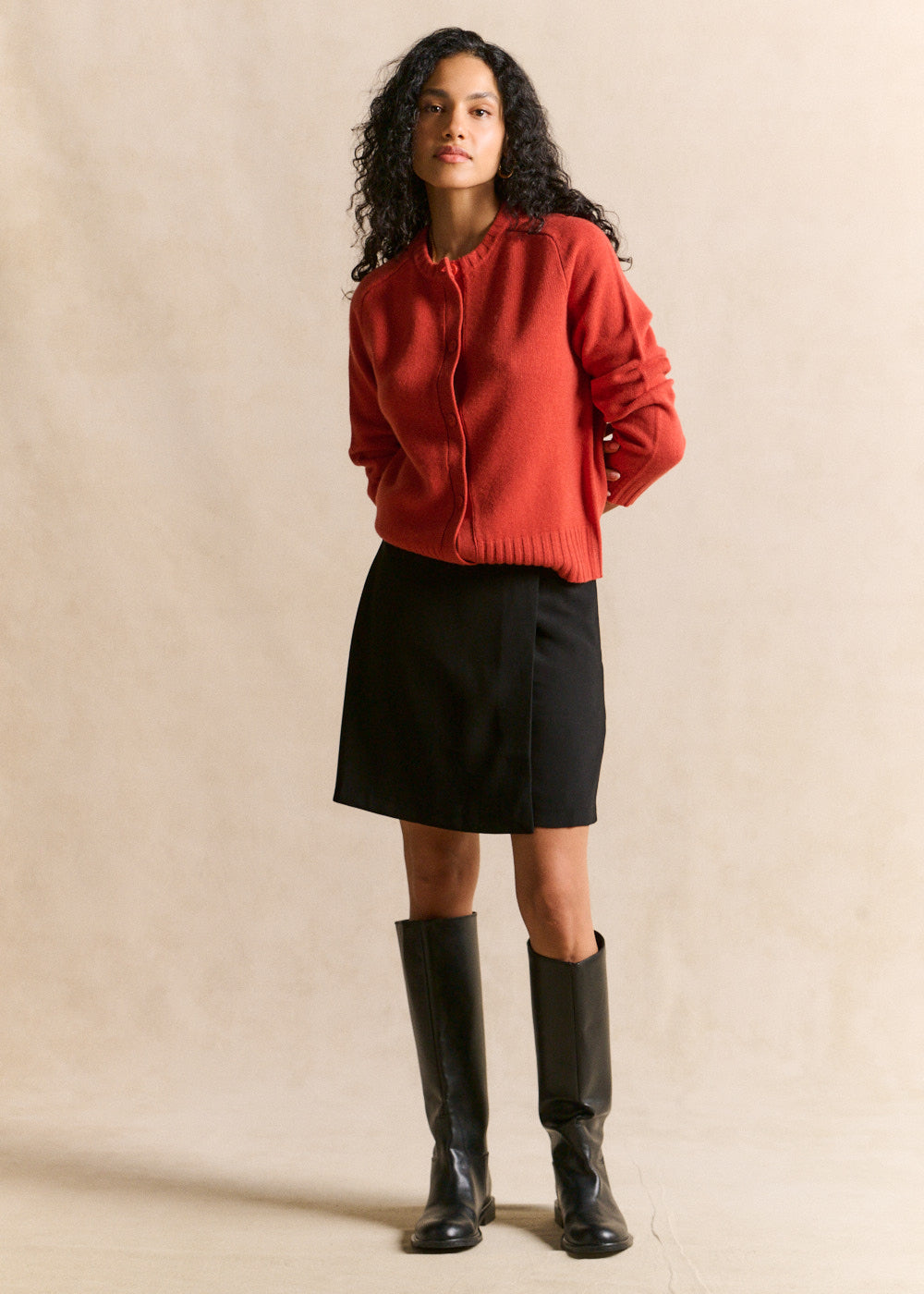 Short wrap skirt - Sud Express - 2 - Sud Express