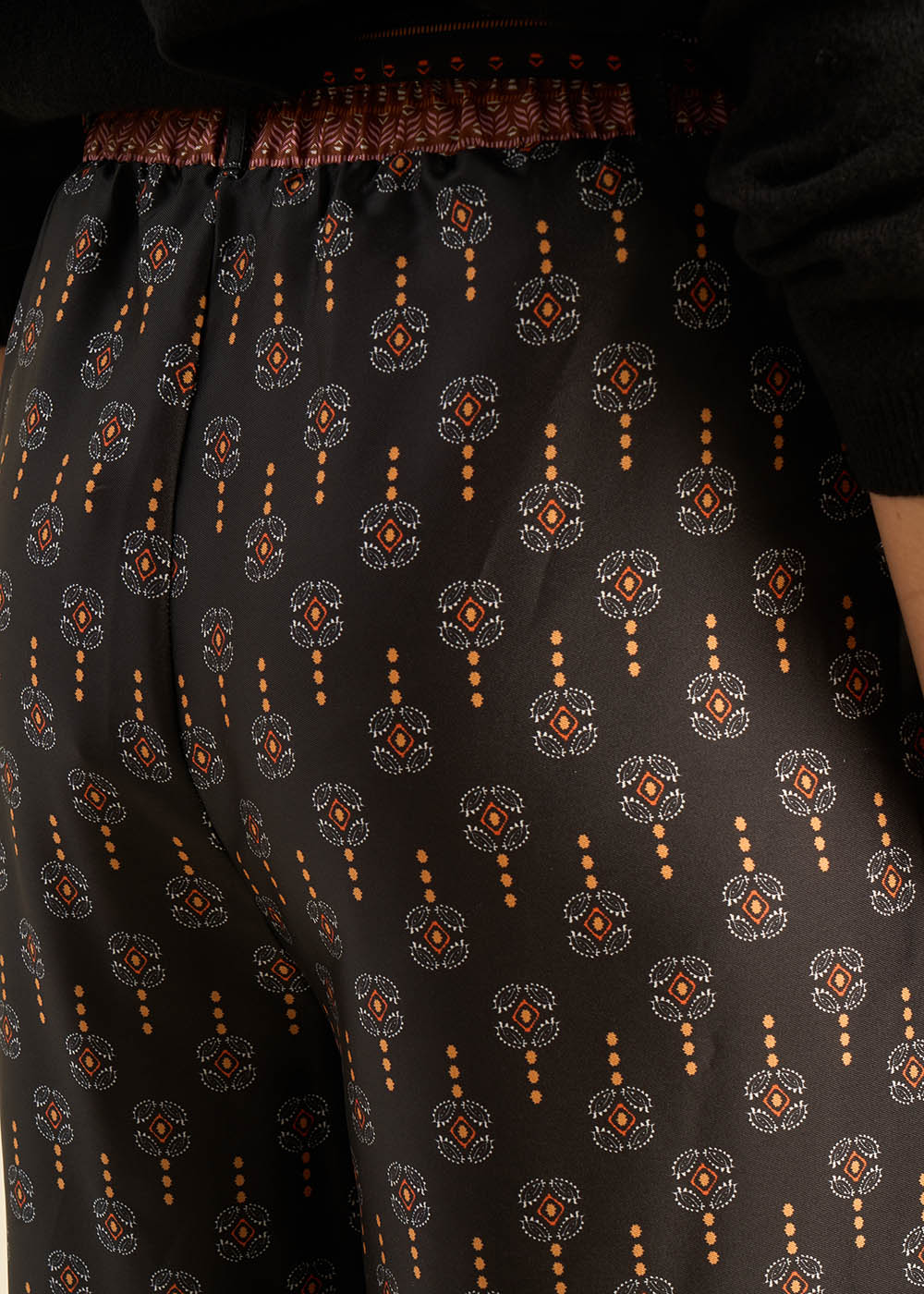 Printed wide-leg pants - Sud Express - 4 - Sud Express