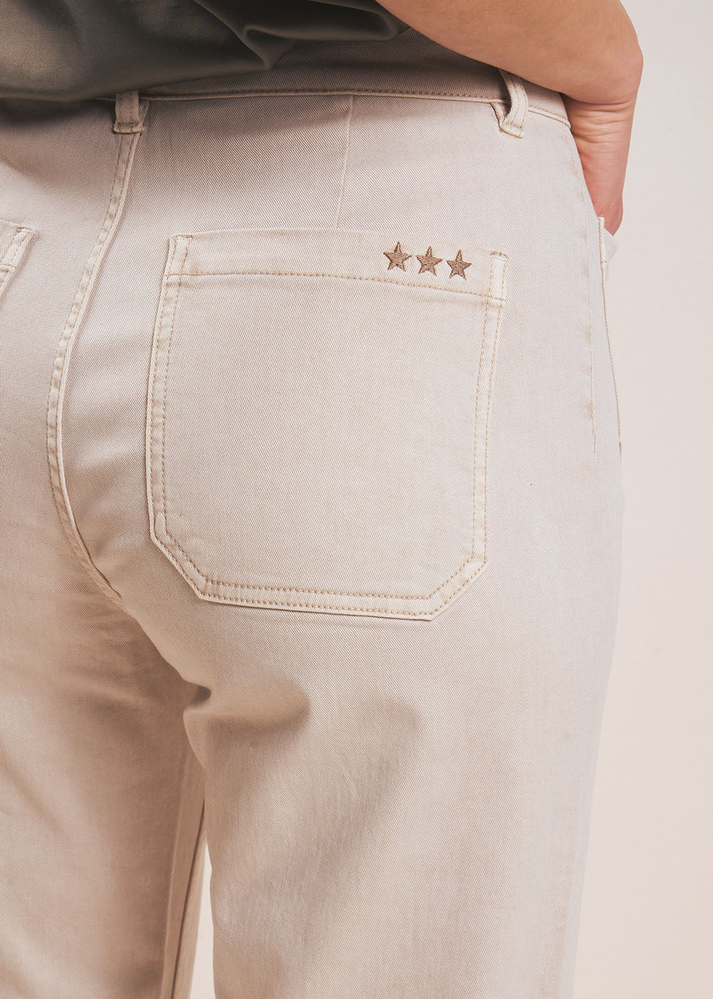 High-waisted wide-leg trousers - Sud Express - 5 - Sud Express