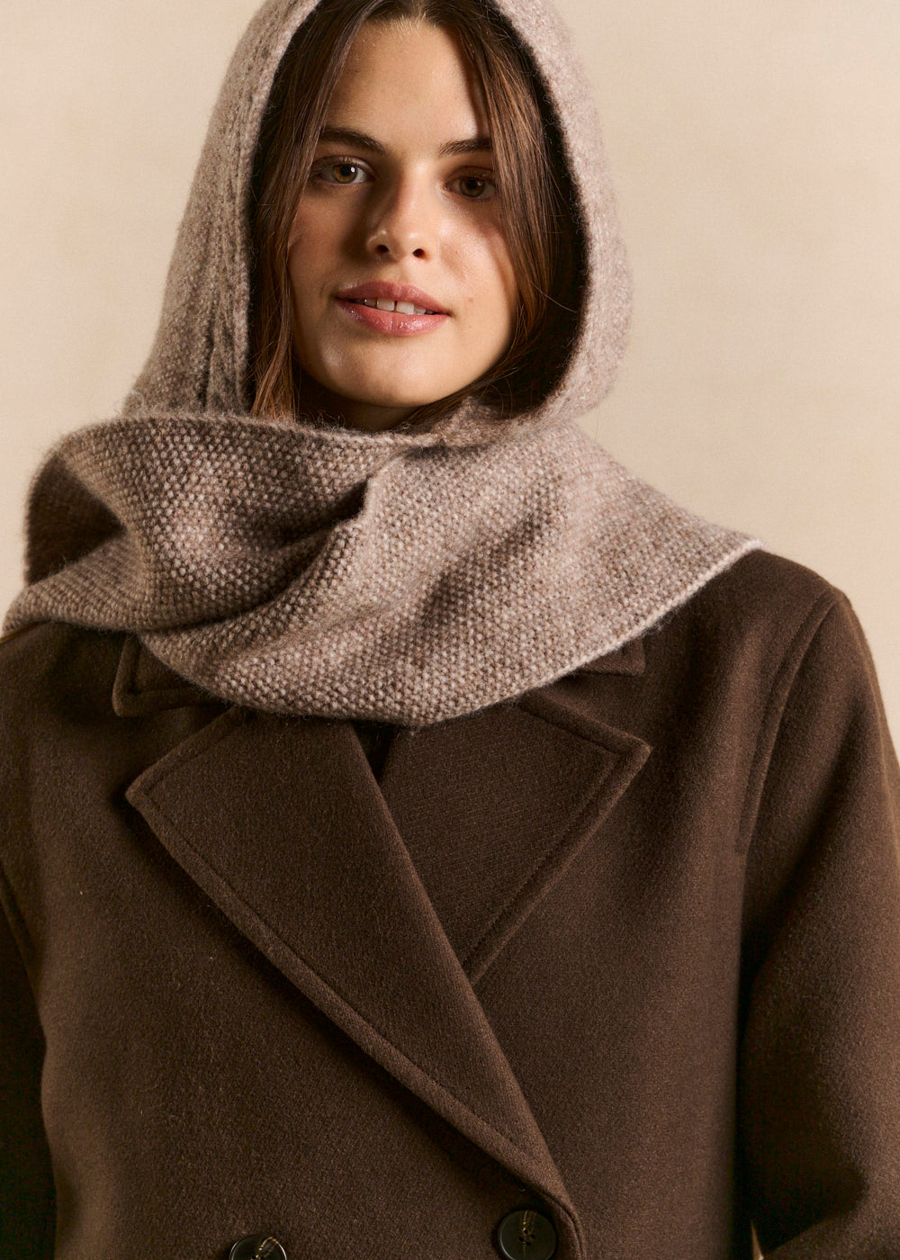 ENZO Hooded scarf - 2 - Sud Express - Sud Express