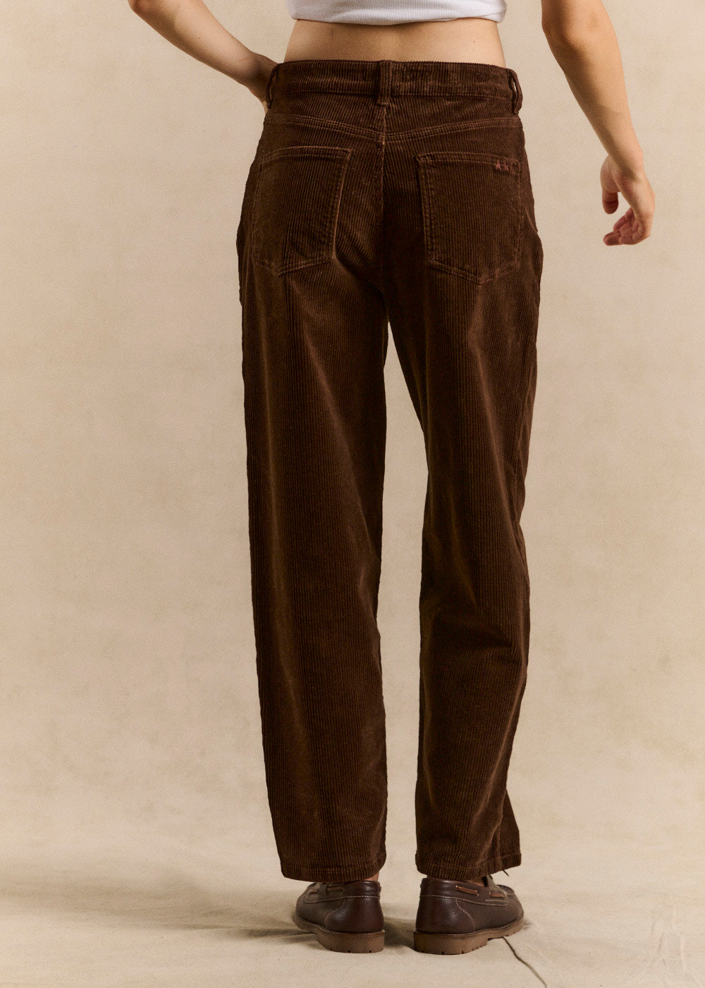 BILLYNI Balloon-cut velvet pants - 3 - Sud Express - Sud Express
