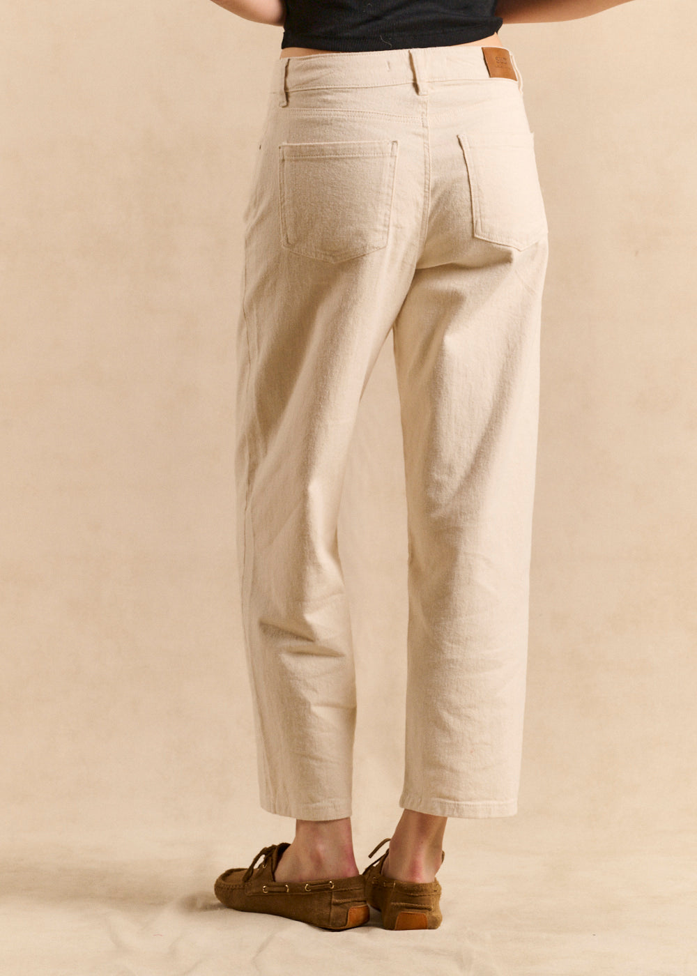 Jean brushed balloon shape - Sud Express - 3 - Sud Express