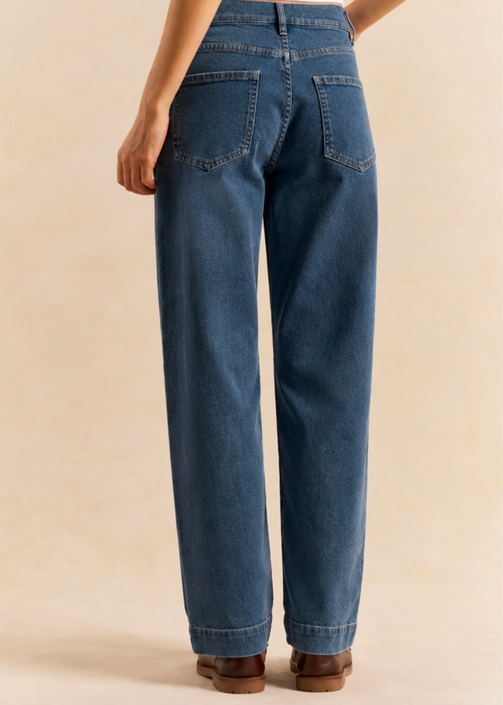 BLOOM Wide-leg boyfriend jeans - 4 - Sud Express - Sud Express
