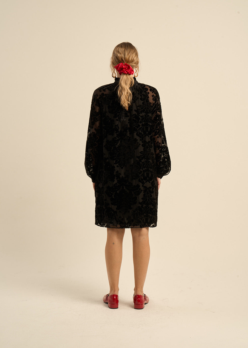 Short velvet dress - Sud Express - 3 - Sud Express