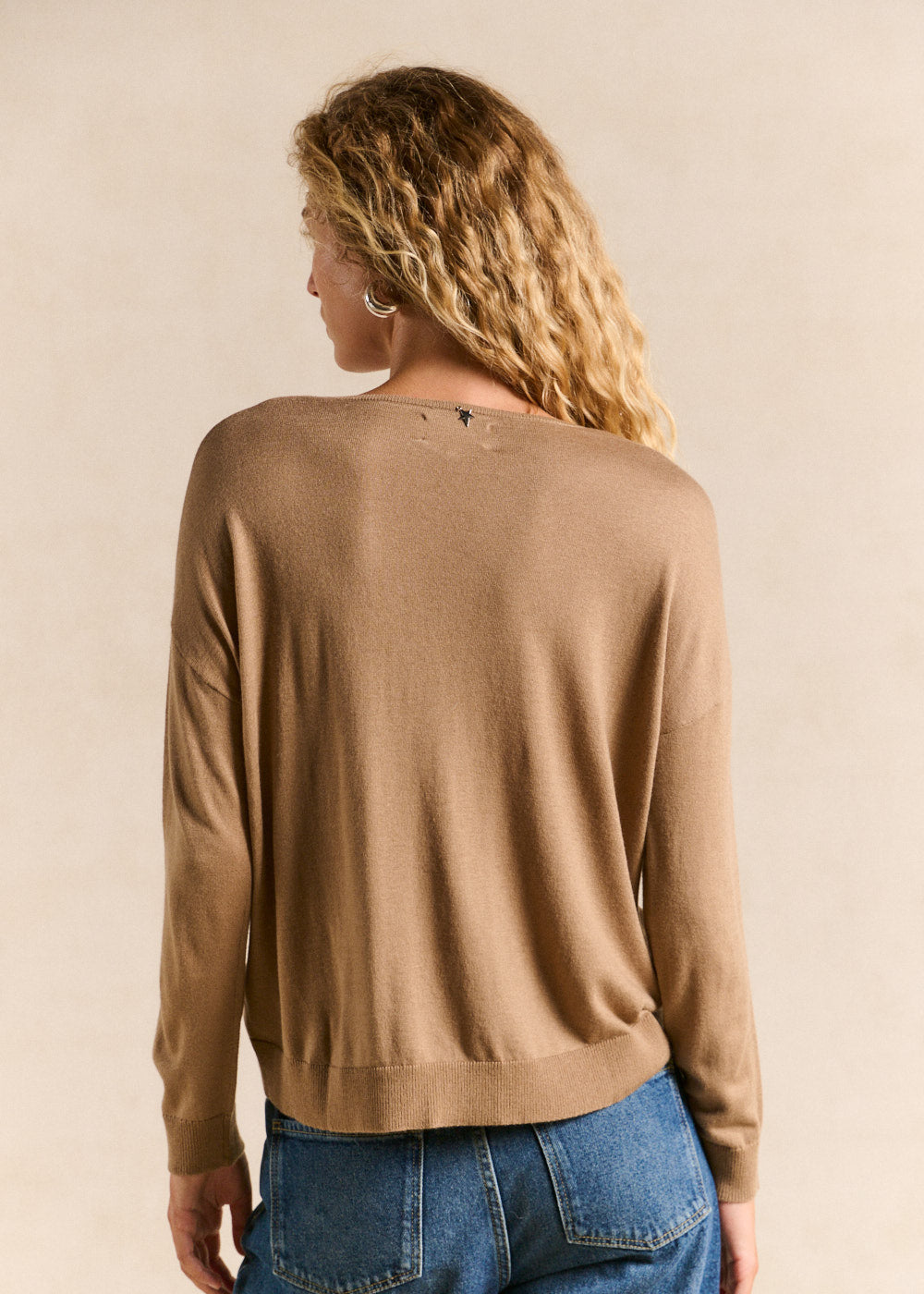 MANONA Oversized boat neck jumper - 3 - Sud Express - Sud Express