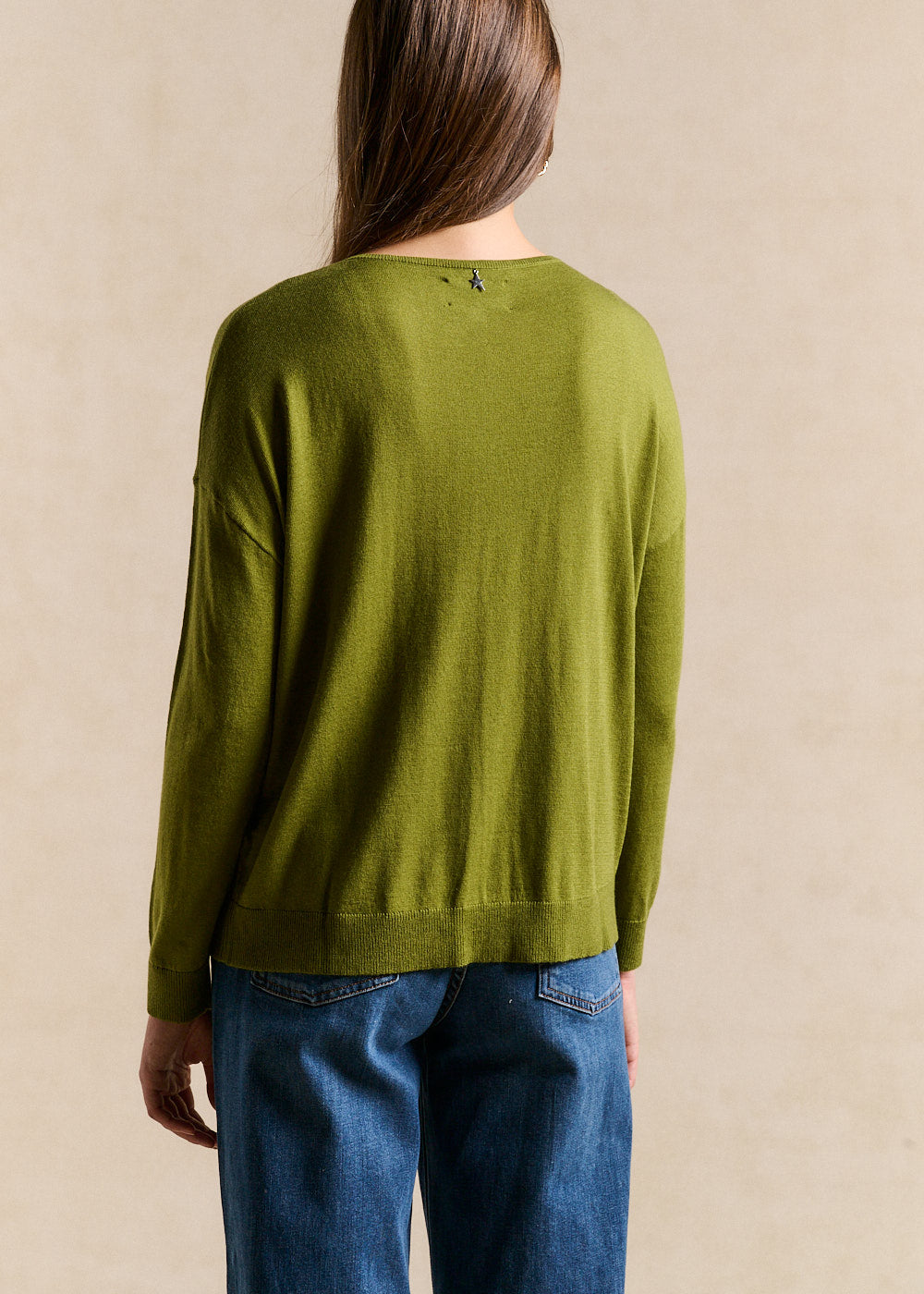 MANONA Oversized boat neck jumper - 3 - Sud Express - Sud Express