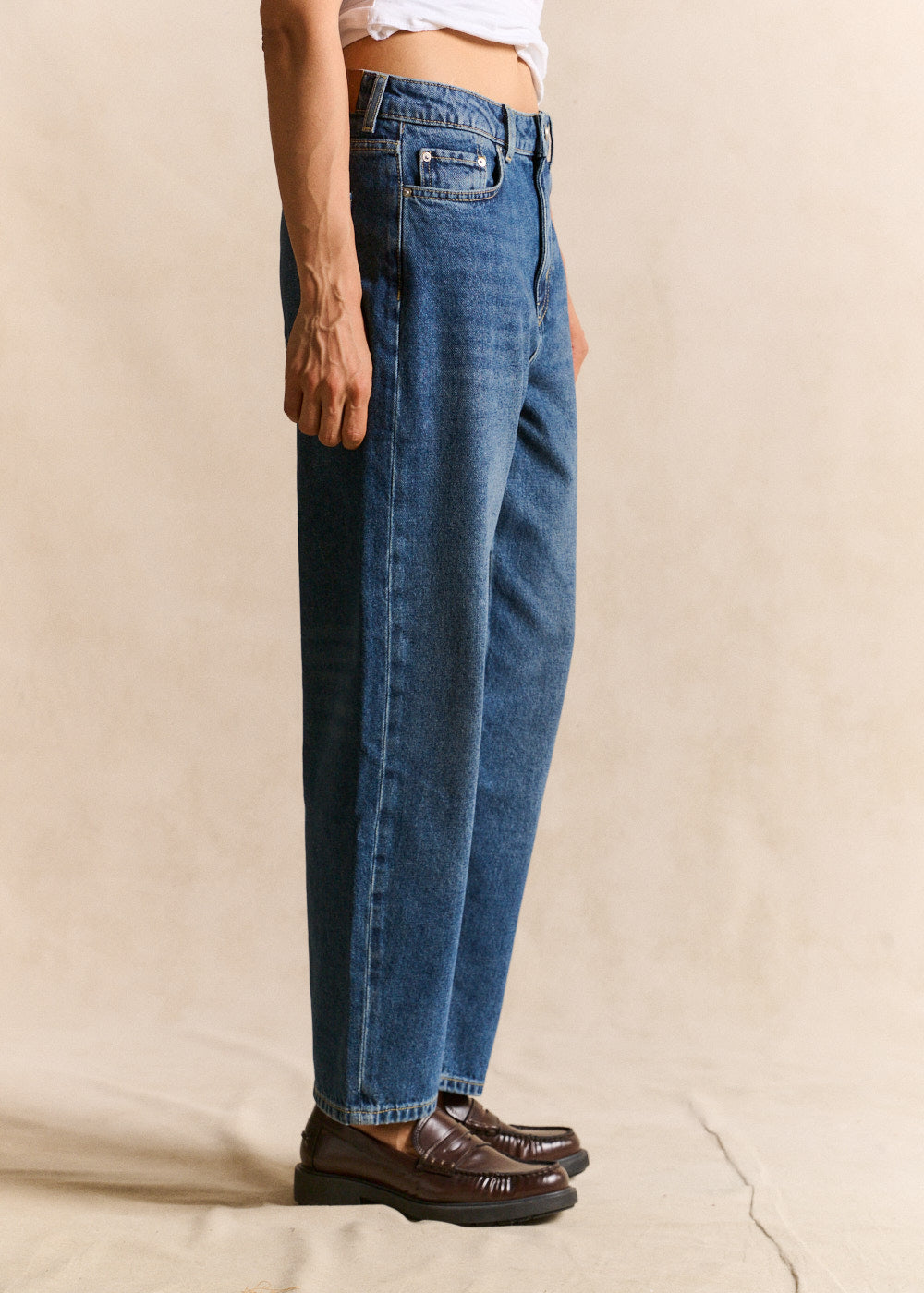 Barrel-cut jeans - Sud Express - 2 - Sud Express