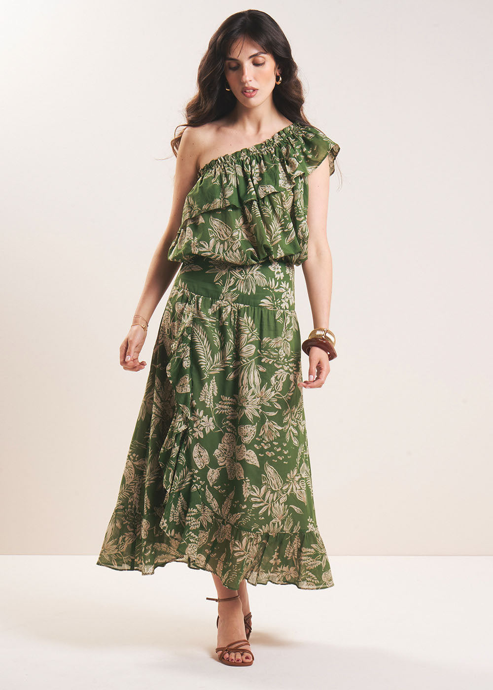Printed cotton top - Sud Express - 5 - Sud Express