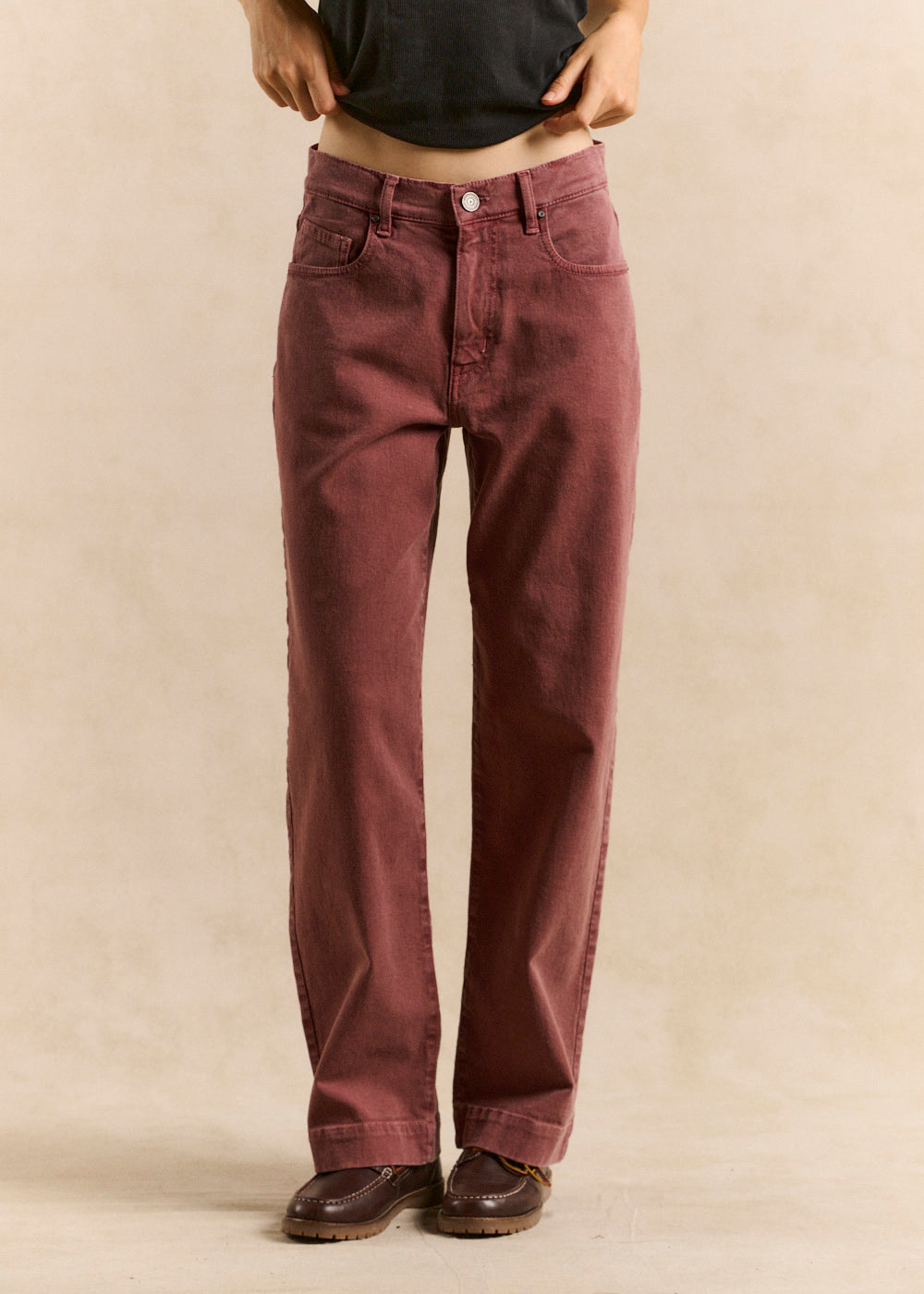 Straight-leg boyfriend jeans - Sud Express