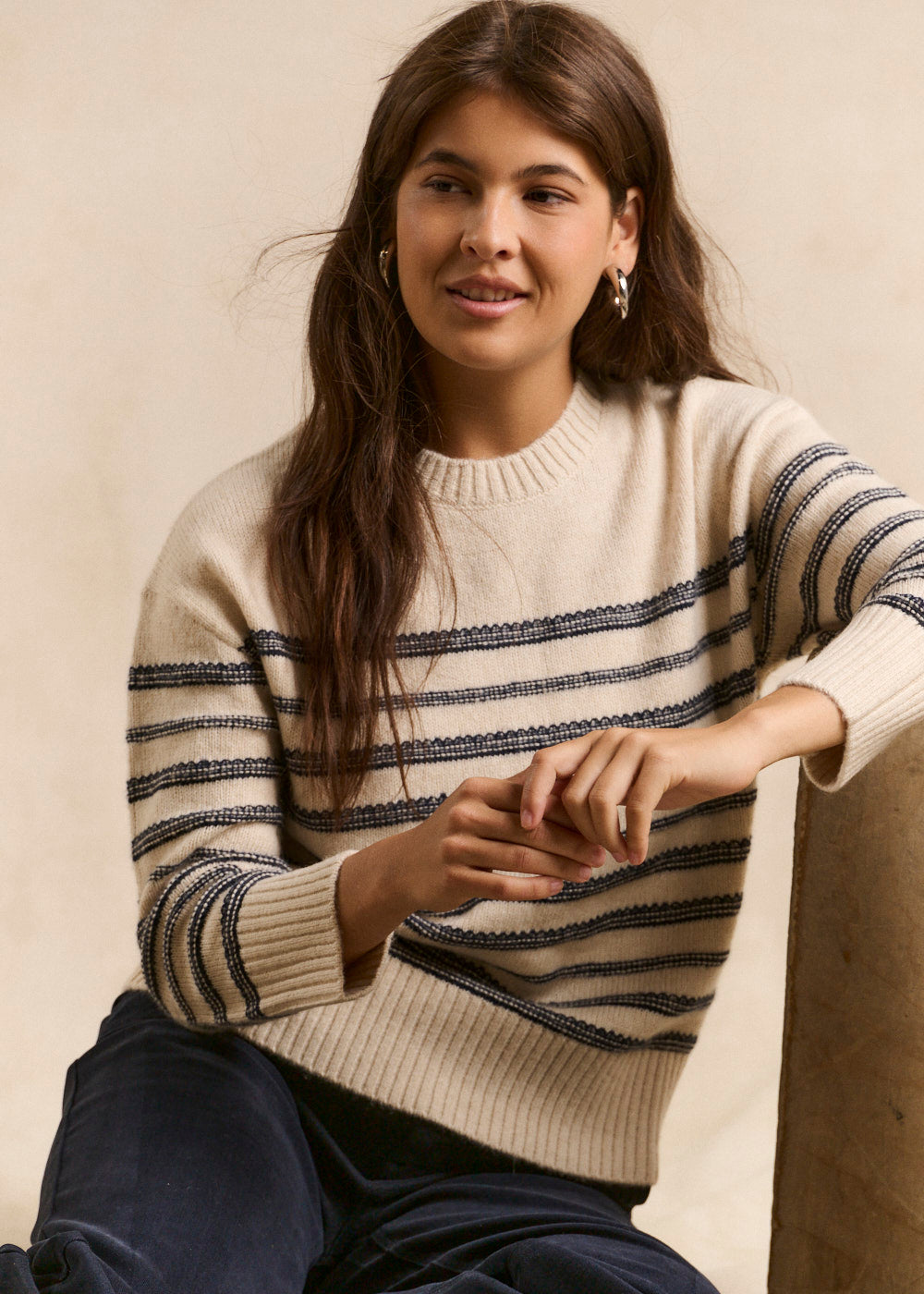 Striped breton sweater - Sud Express - 1 - Sud Express
