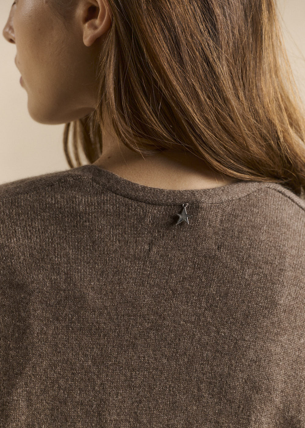 Oversized long cashmere cardigan - Sud Express - 3 - Sud Express