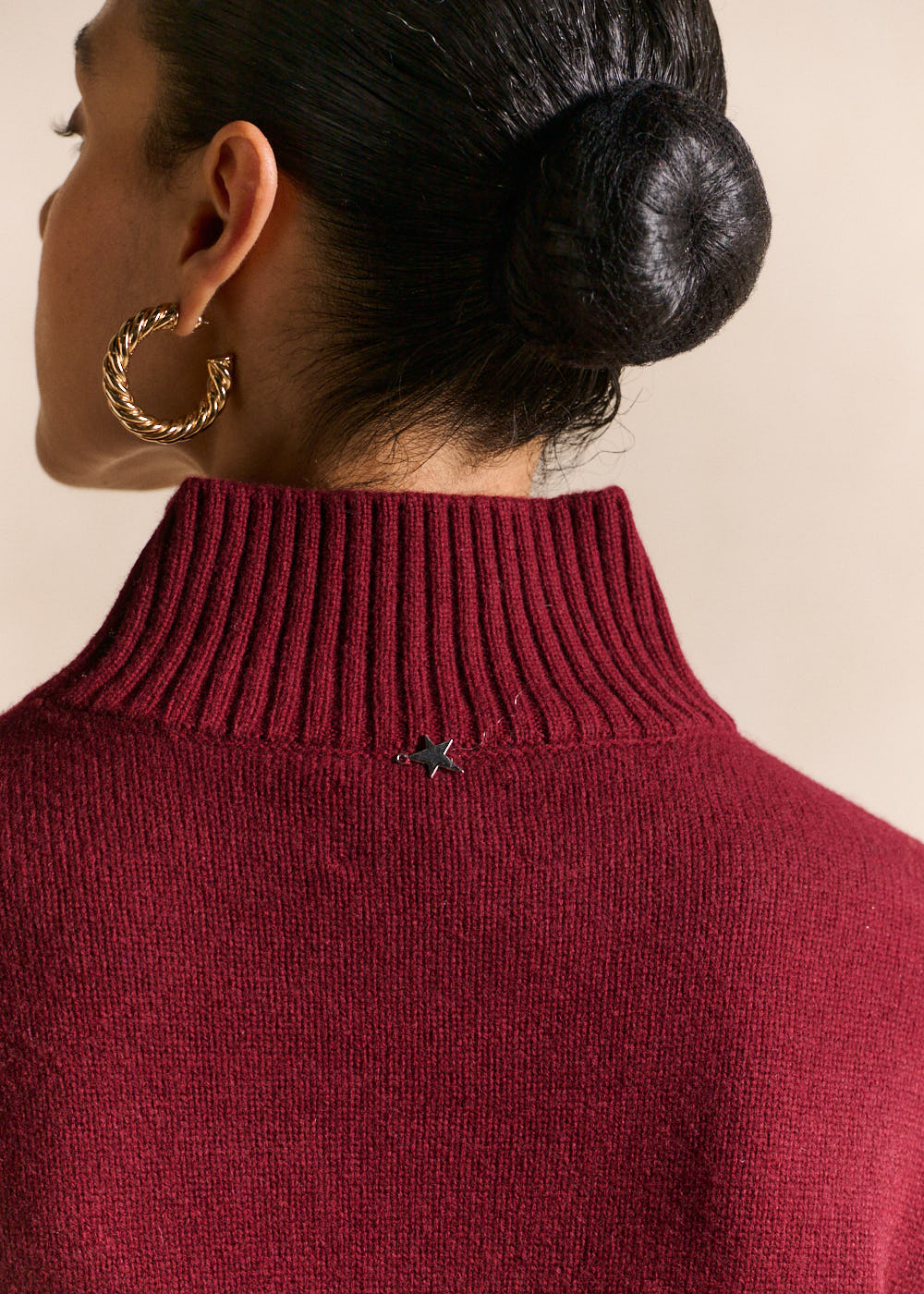 High-necked woollen jumper - Sud Express - 4 - Sud Express