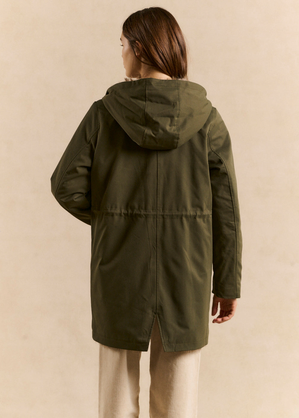 VERONIKA Long water-repellent parka with faux-fur lining - 3 - Sud Express - Sud Express