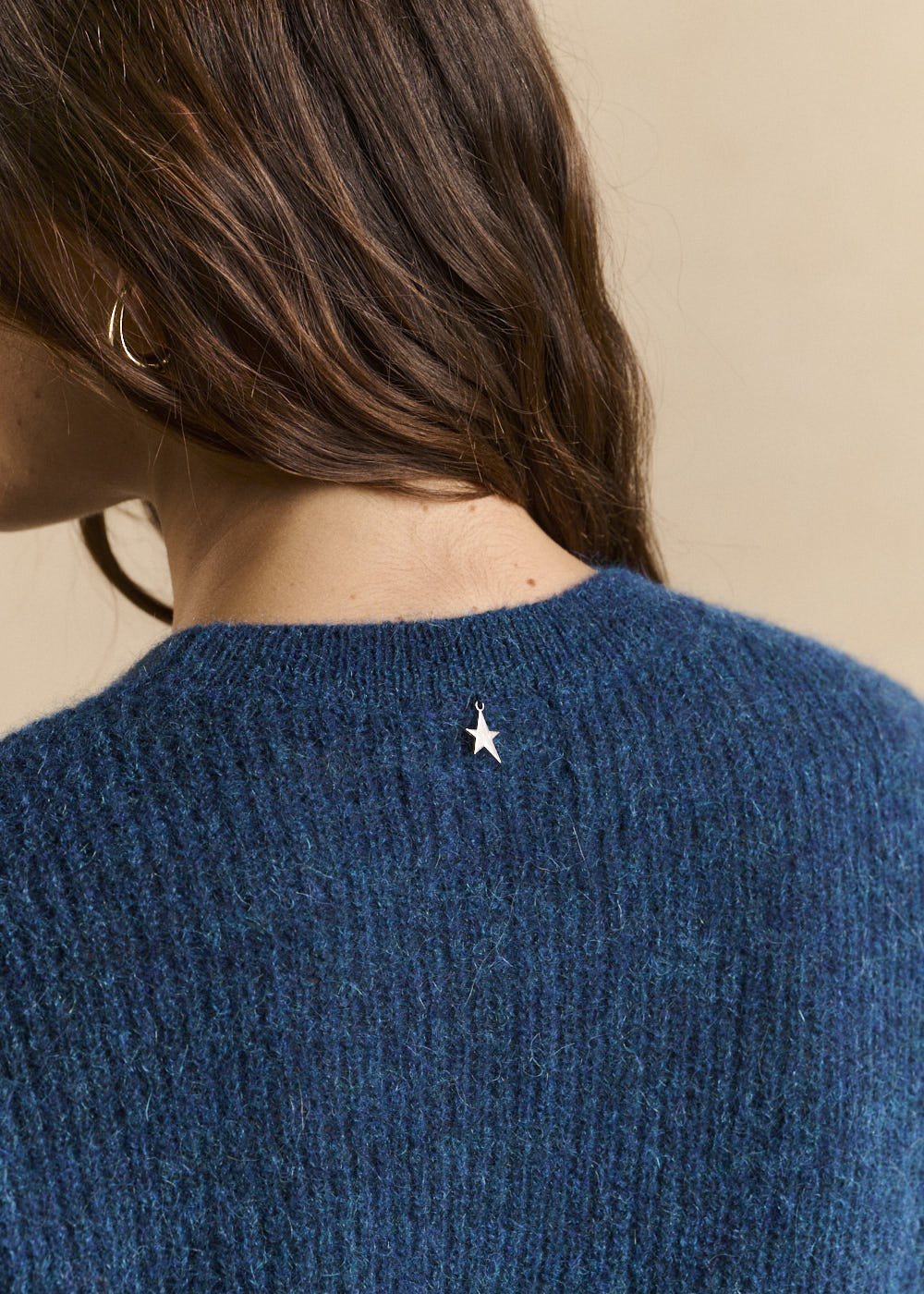 Round-neck alpaca sweater - Sud Express - 5 - Sud Express