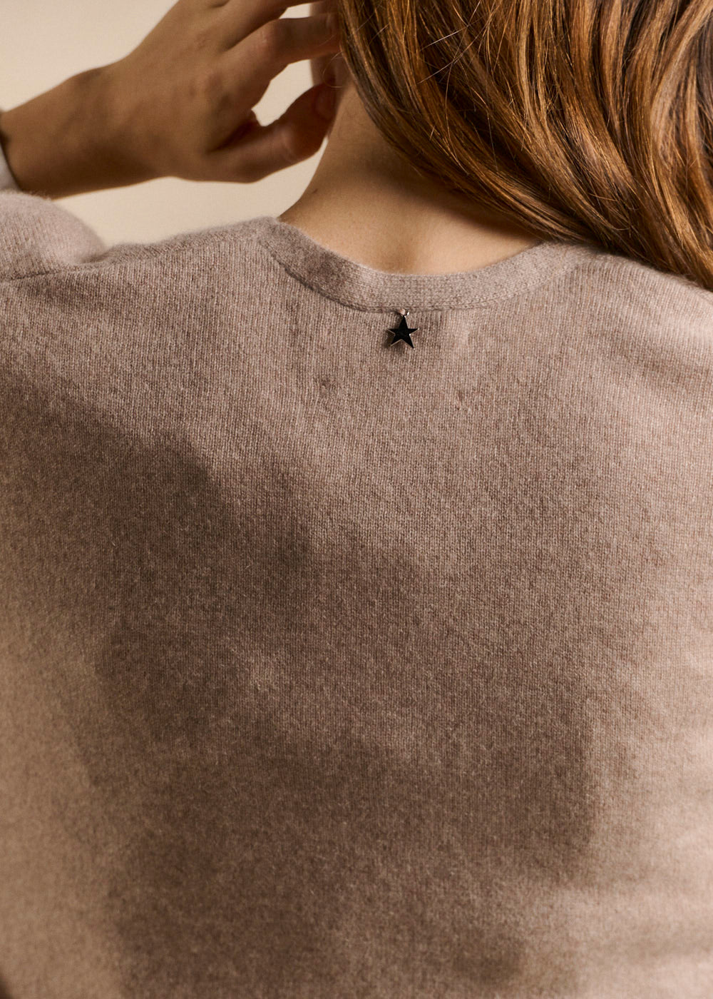 Oversized long cashmere cardigan - Sud Express - 5 - Sud Express