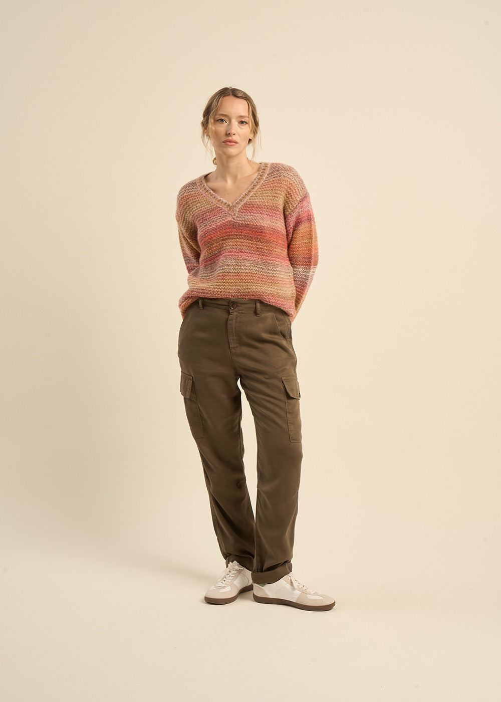 Wide-leg cargo trousers - Sud Express - 1 - Sud Express