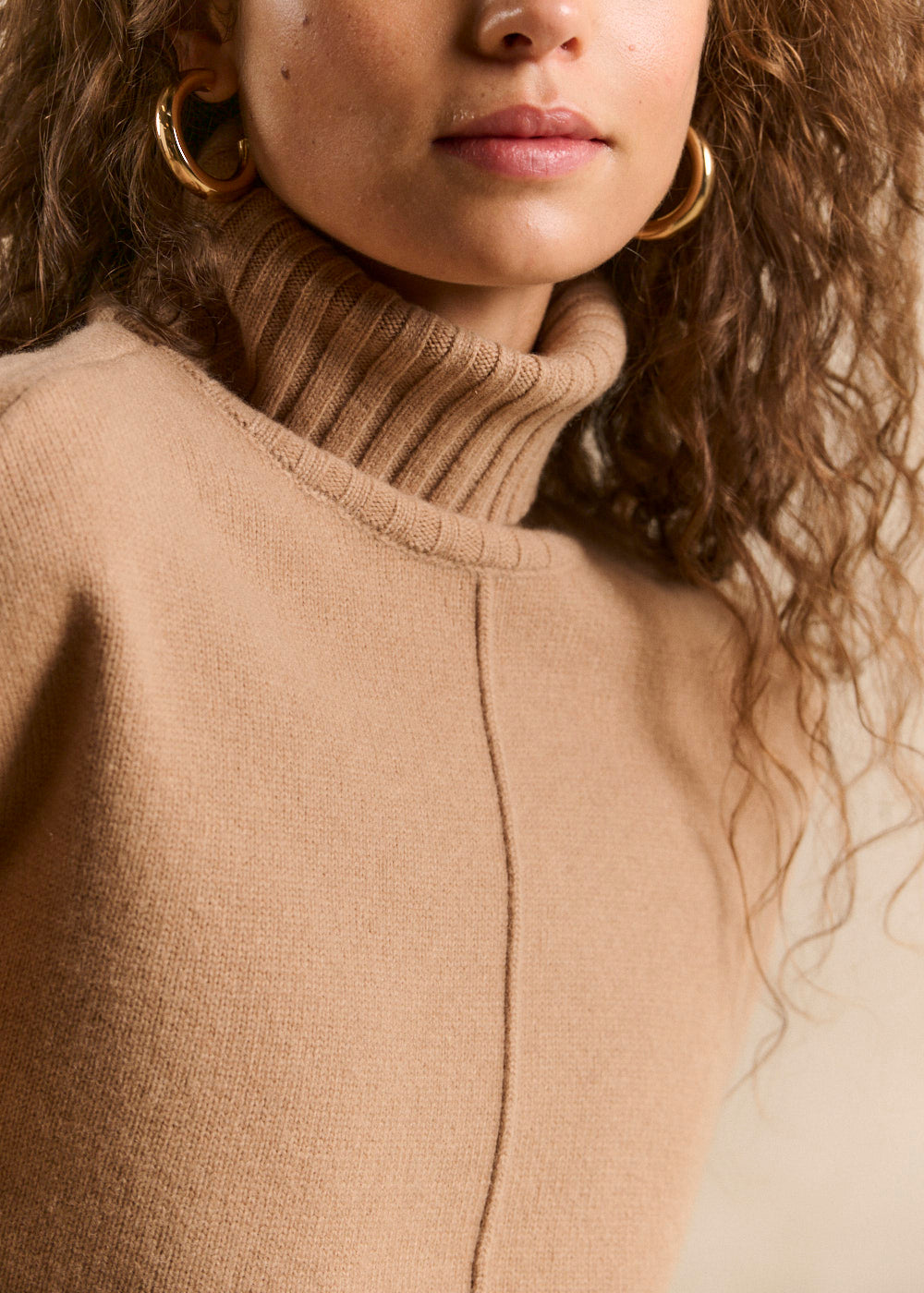 Loose turtleneck wool sweater - Sud Express - 2 - Sud Express