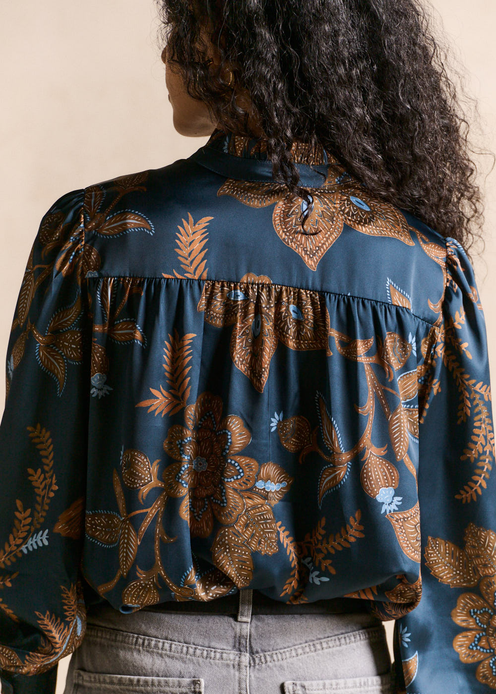 CAKURA Victorian collar blouse - 3 - Sud Express - Sud Express