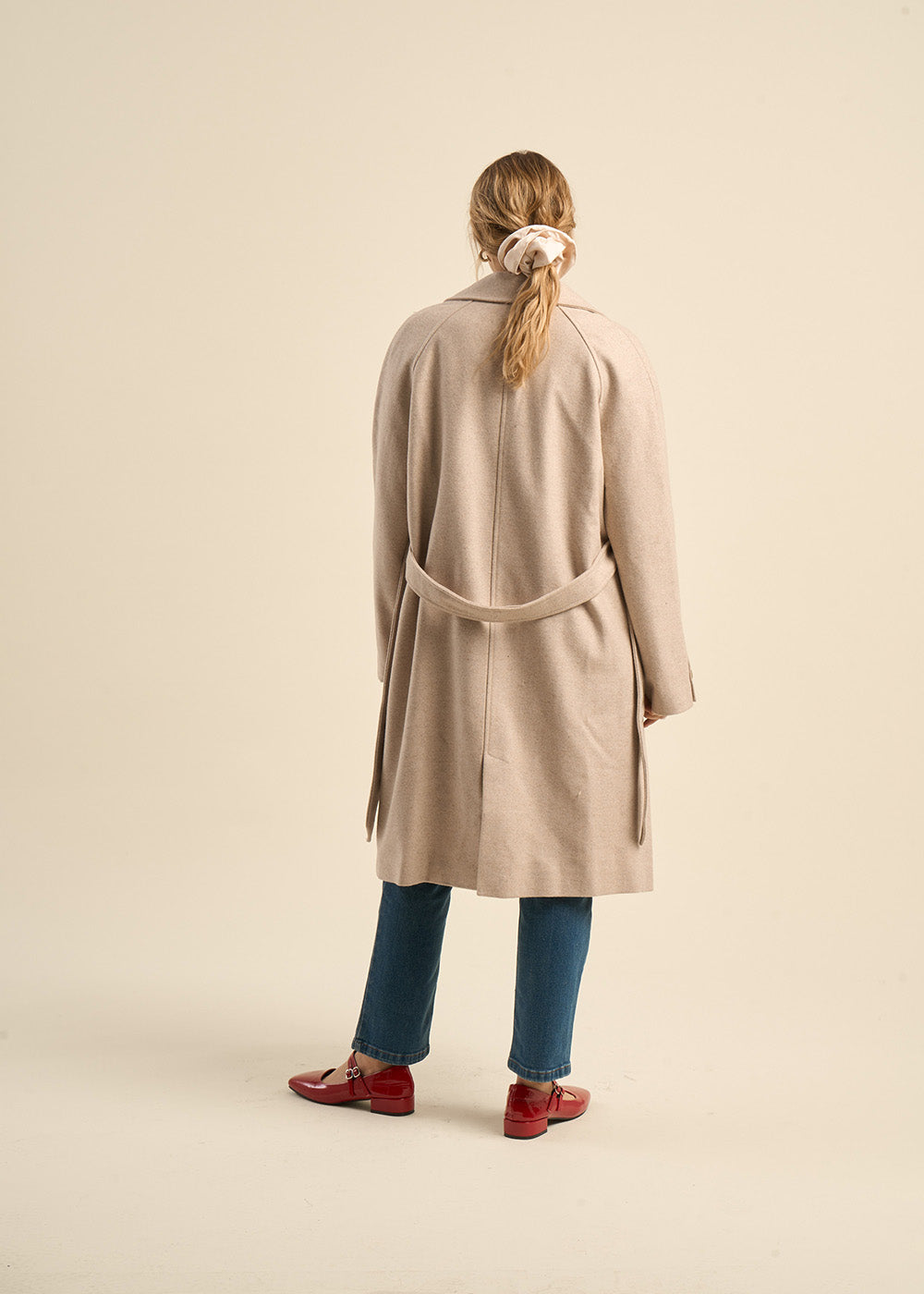 Long belted coat - Sud Express - 3 - Sud Express