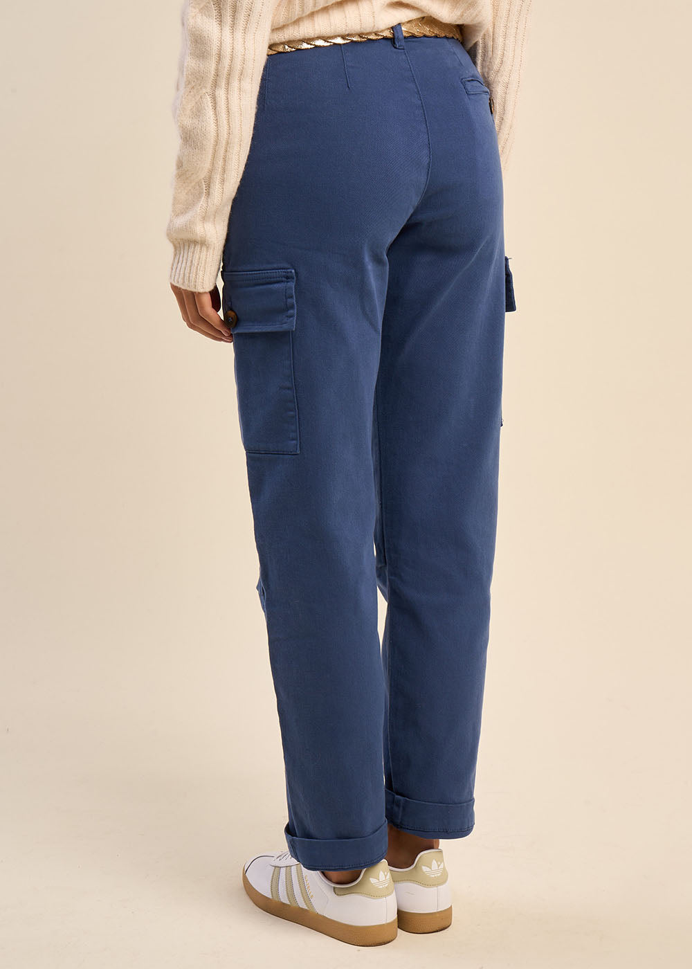 High-waisted cargo pants - Sud Express - 3 - Sud Express
