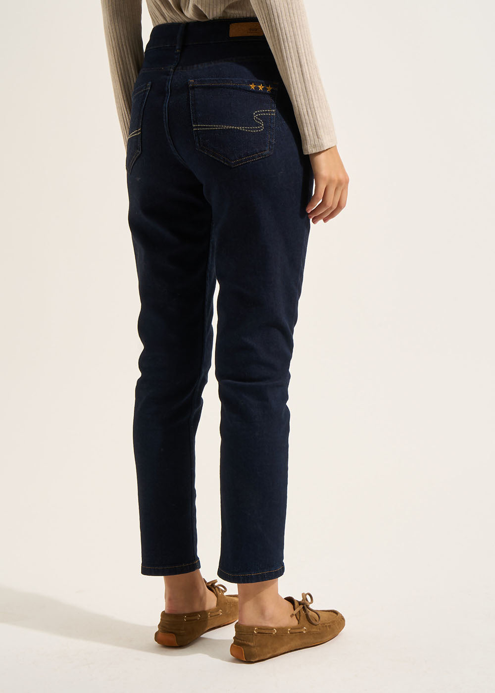 Five-pocket boyfriend jeans - Sud Express - 5 - Sud Express