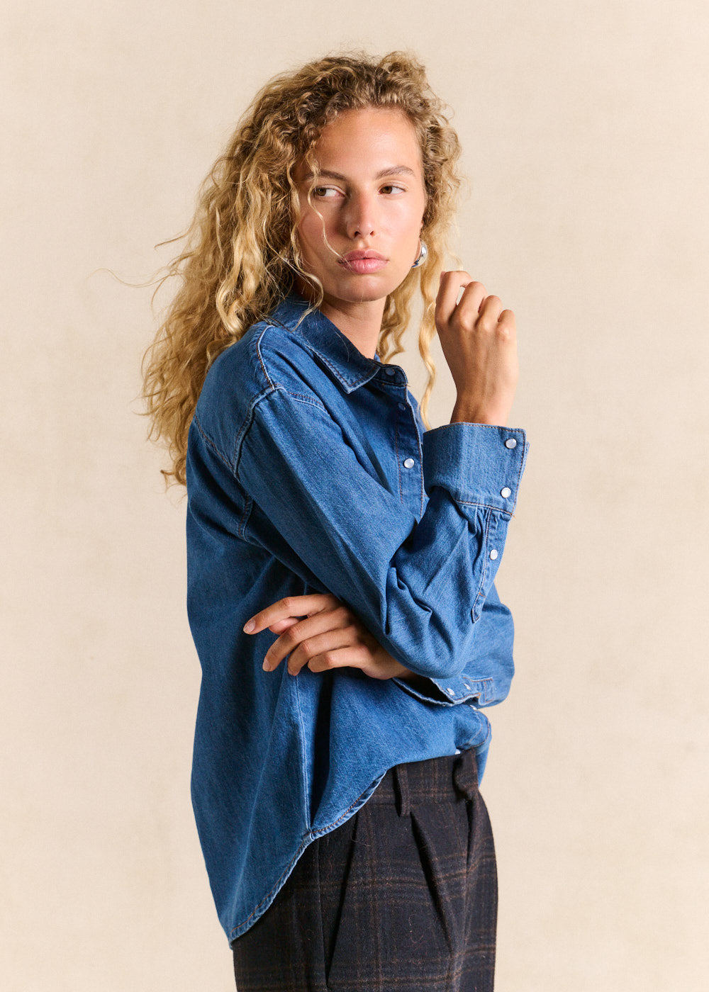 CURTIS Denim Shirt  - 4 - Sud Express - Sud Express