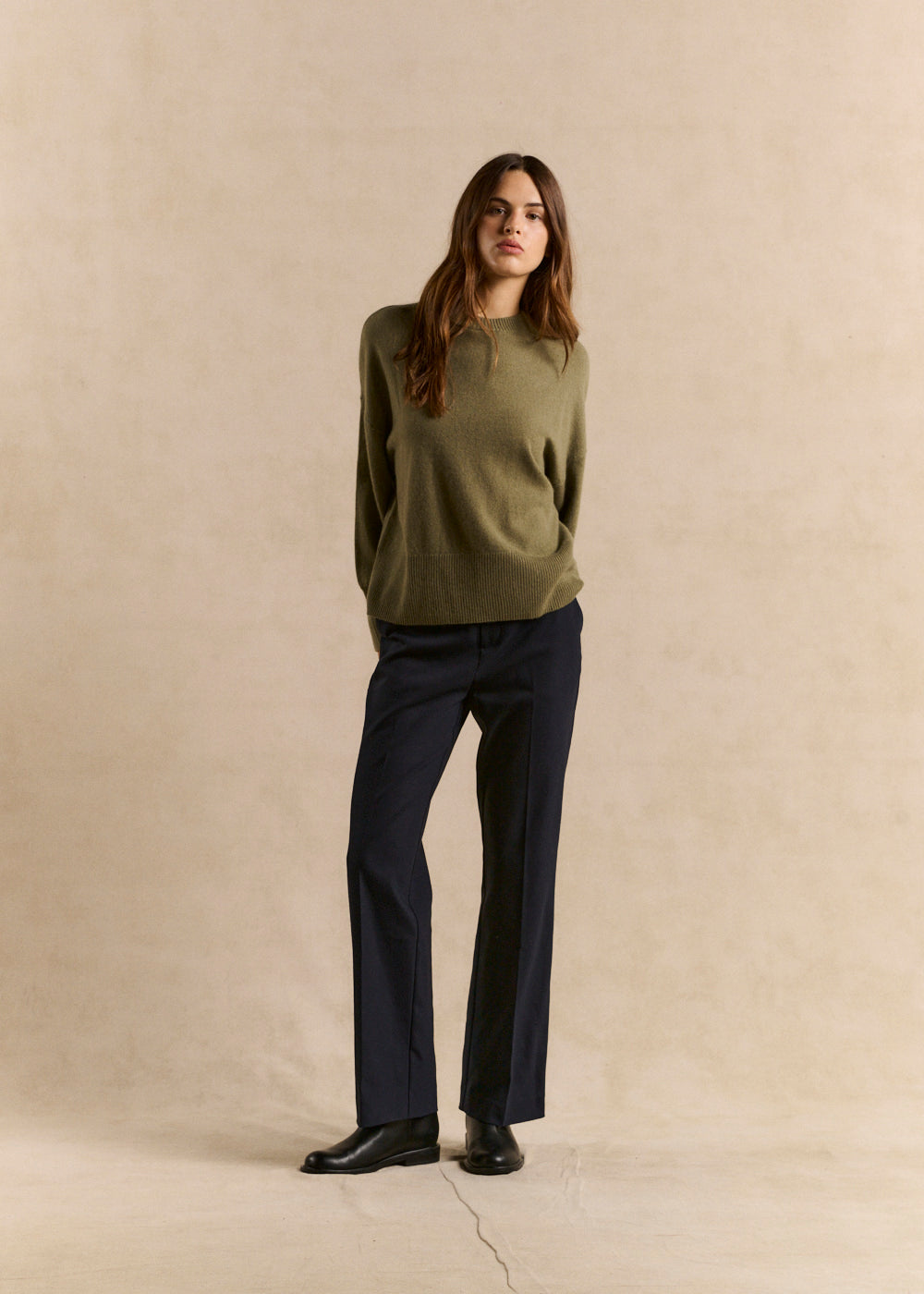 Straight-leg tailored trousers - Sud Express - 1 - Sud Express