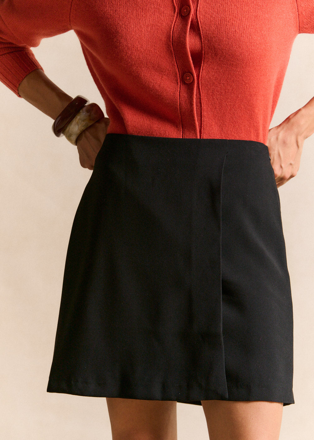 Short wrap skirt - Sud Express - 4 - Sud Express