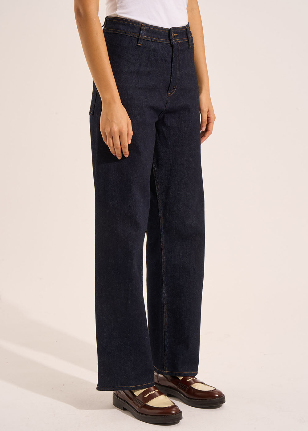 Wide-leg high-waisted jeans - Sud Express - 6 - Sud Express