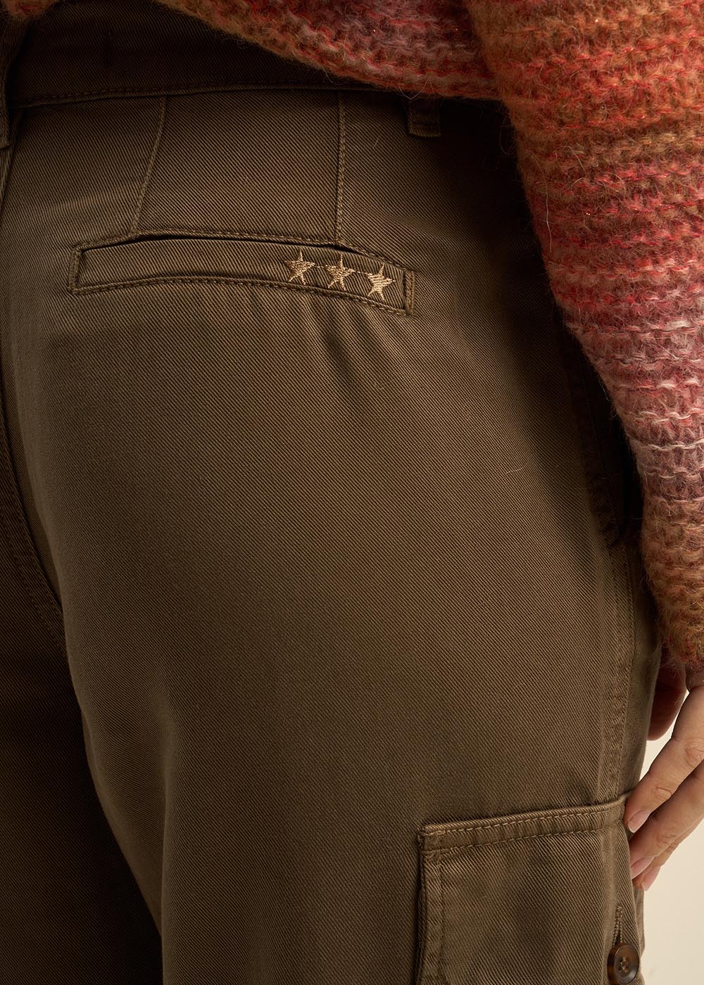 Wide-leg cargo trousers - Sud Express - 4 - Sud Express