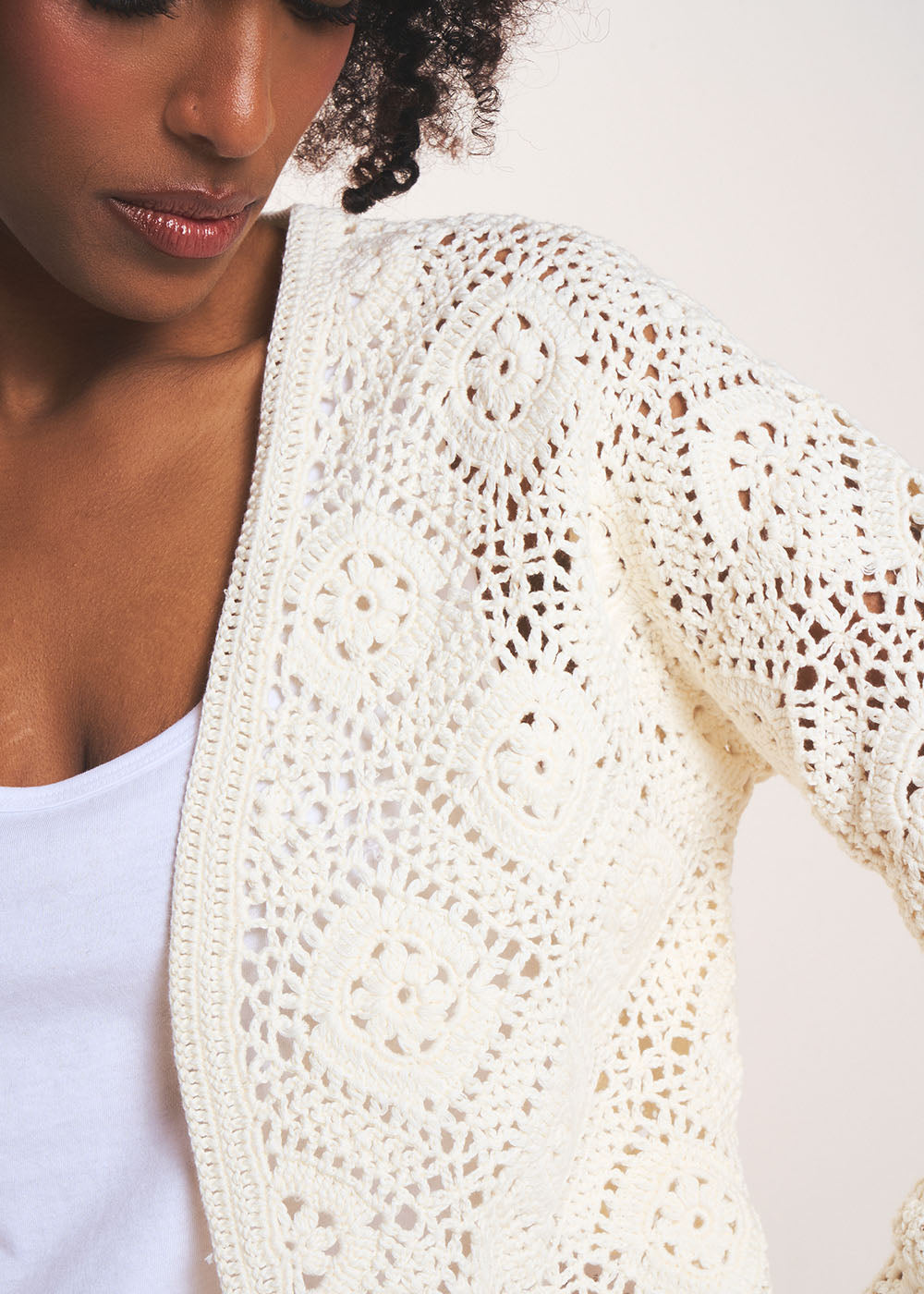 Knit open cardigan - Sud Express - 2 - Sud Express
