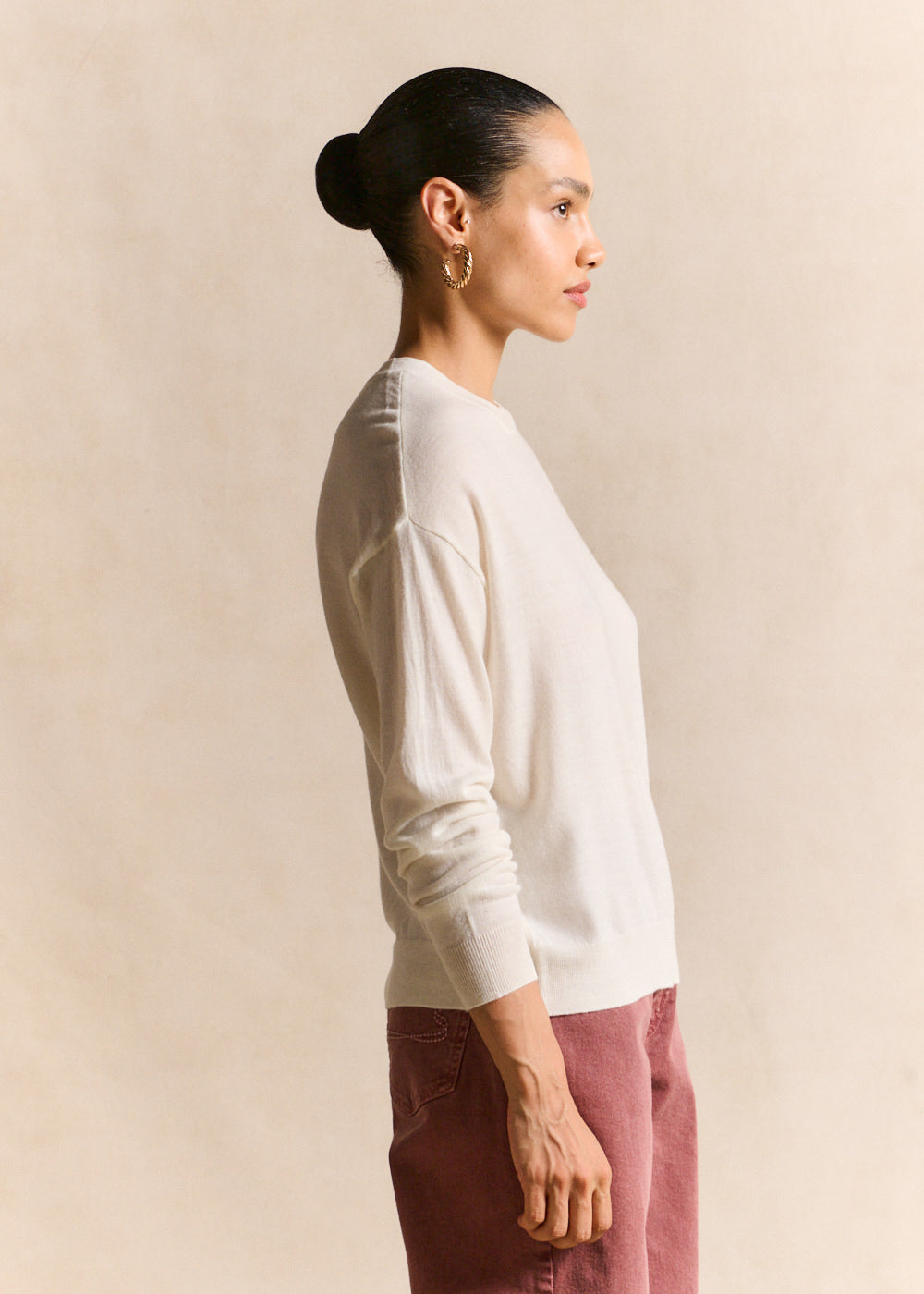Wool round-neck sweater - Sud Express - 4 - Sud Express