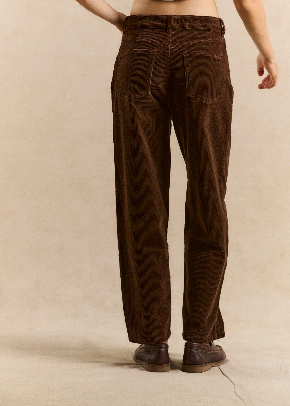 BILLYNI Balloon-cut velvet pants - 3 - Sud Express - Sud Express