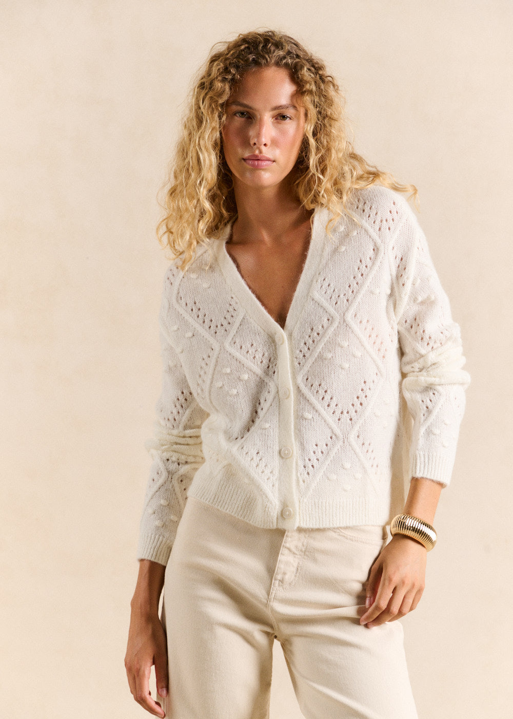 Diamond-patterned waistcoat - Sud Express - 5 - Sud Express