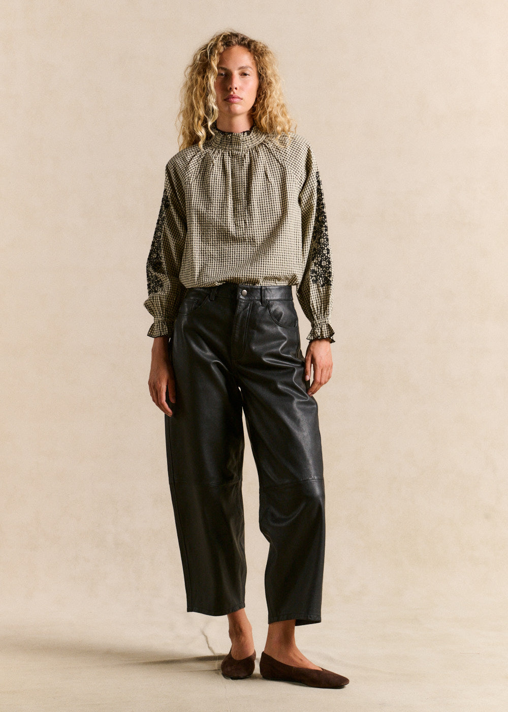 Leather trousers - Sud Express - 4 - Sud Express