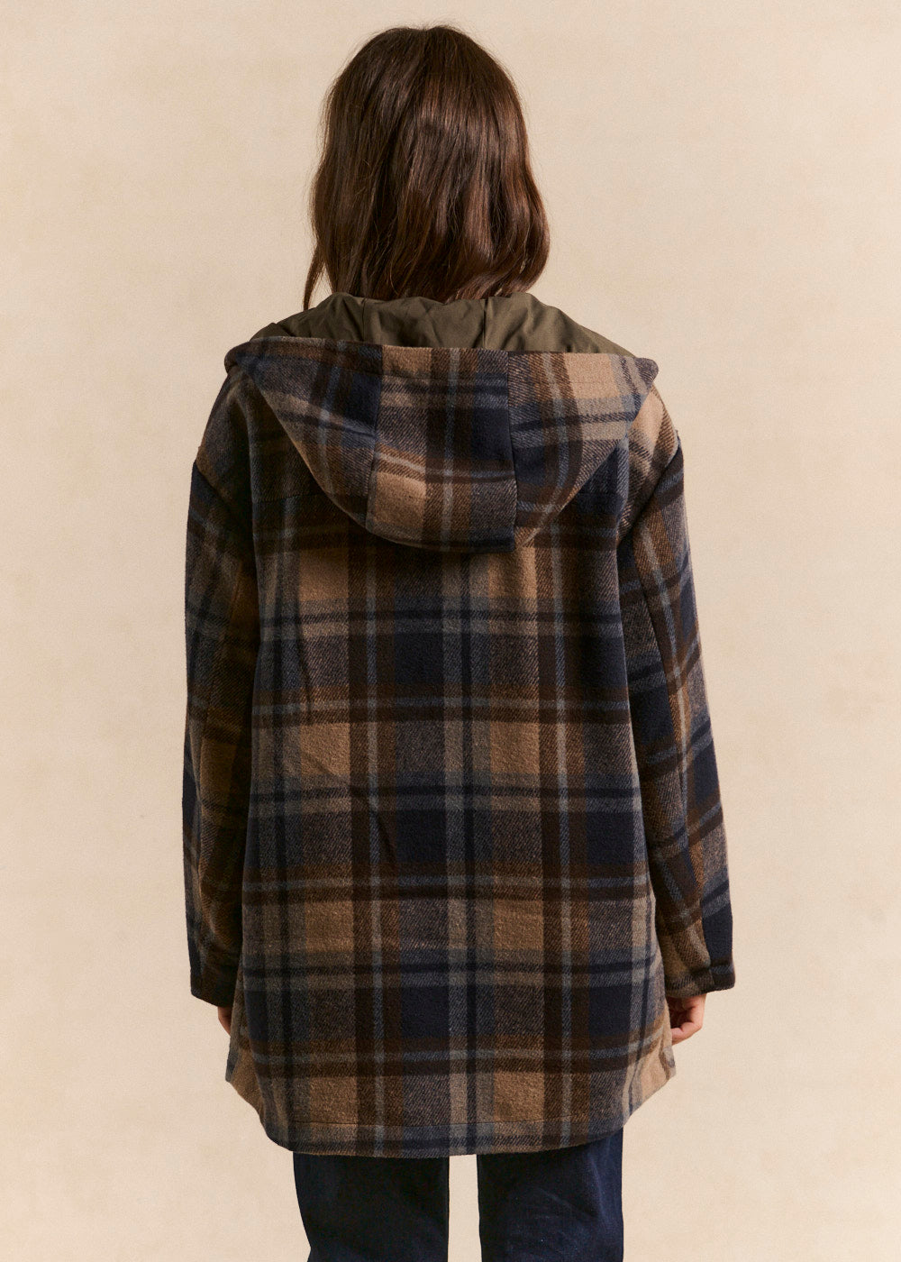 Long reversible hooded parka - Sud Express - 4 - Sud Express
