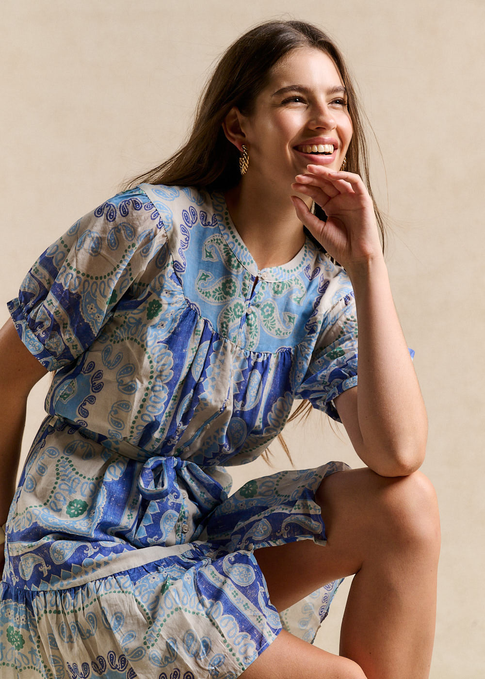 Bohemian Print Dress - Sud Express - 1 - Sud Express