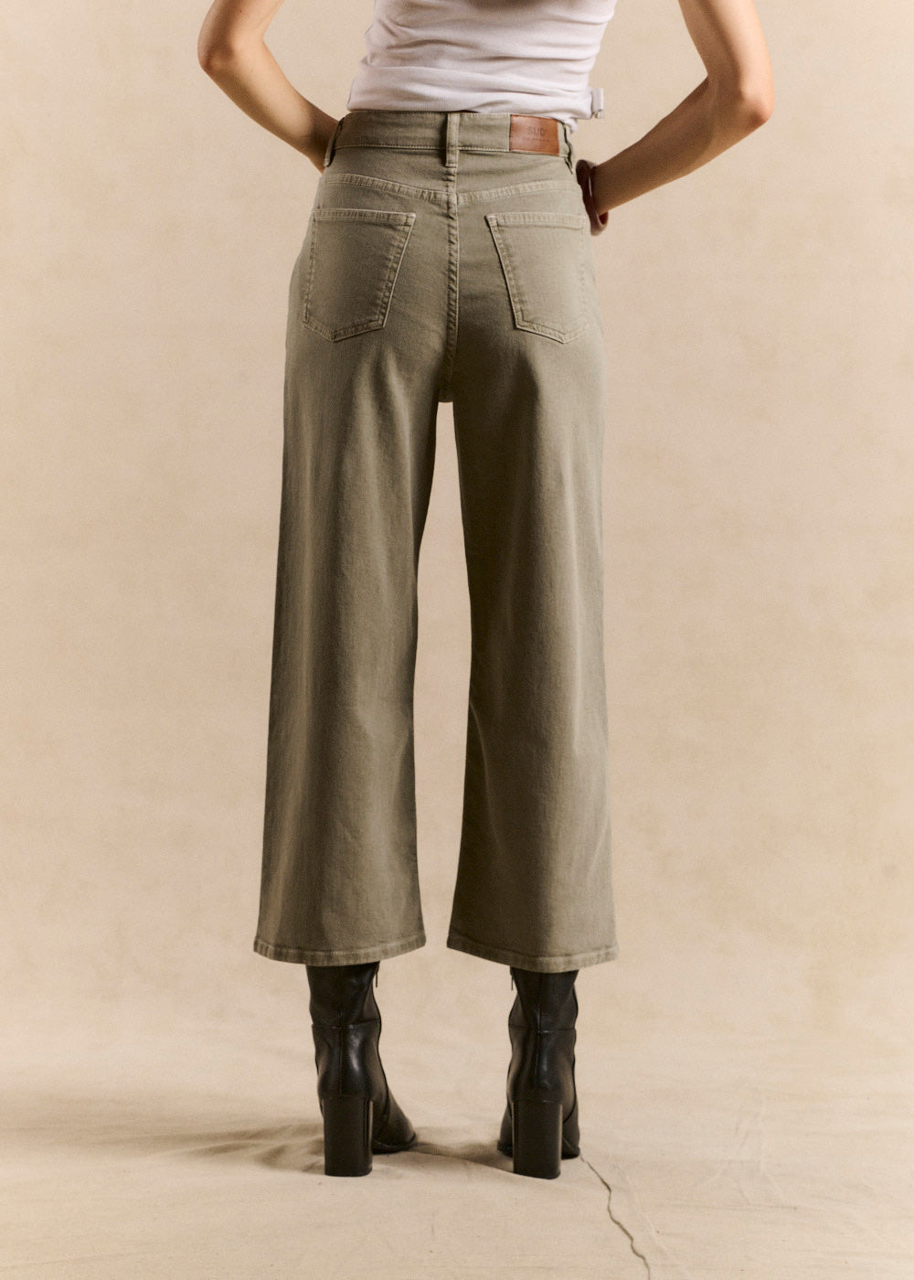 SUZY Jean taille haute coupe large 7/8 - 4 - Sud Express - Sud Express