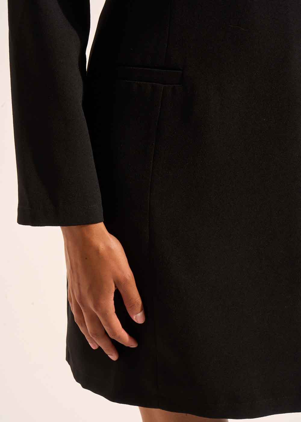 Short wrap dress with long sleeves - Sud Express - 7 - Sud Express