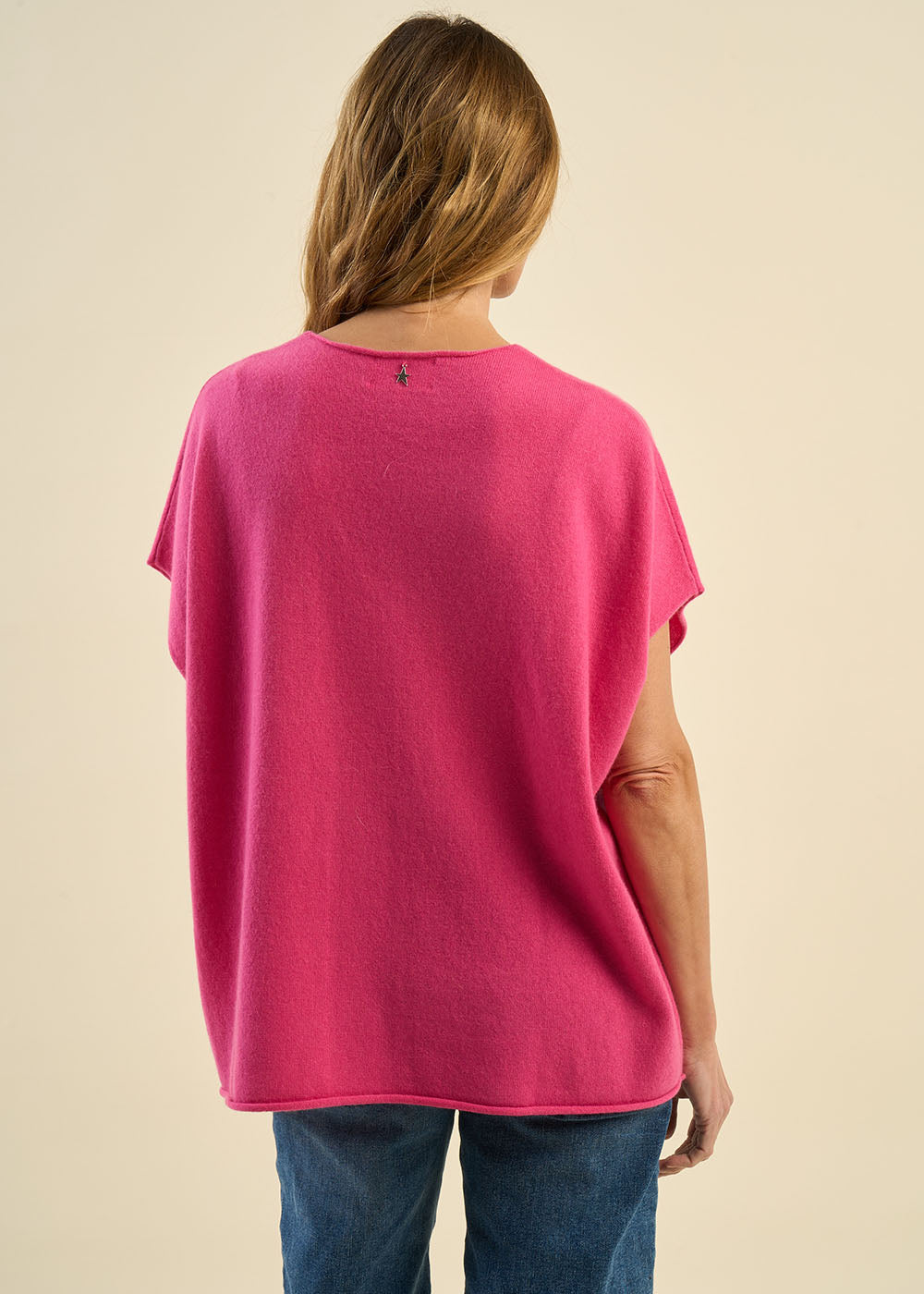 Pull manches courtes en cachemire - Sud Express - 3 - Sud Express
