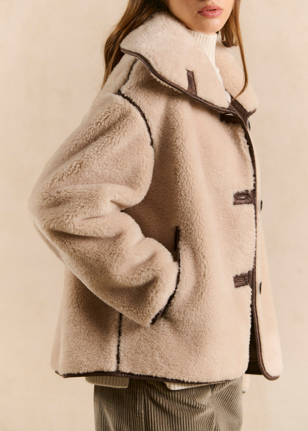 MARINELA Reversible faux fur coat - 4 - Sud Express - Sud Express