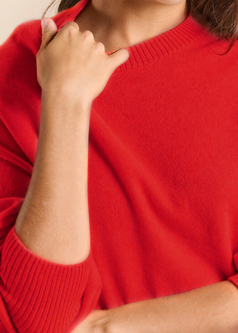 MONPAXE Cropped cashmere sweater  - 2 - Sud Express - Sud Express